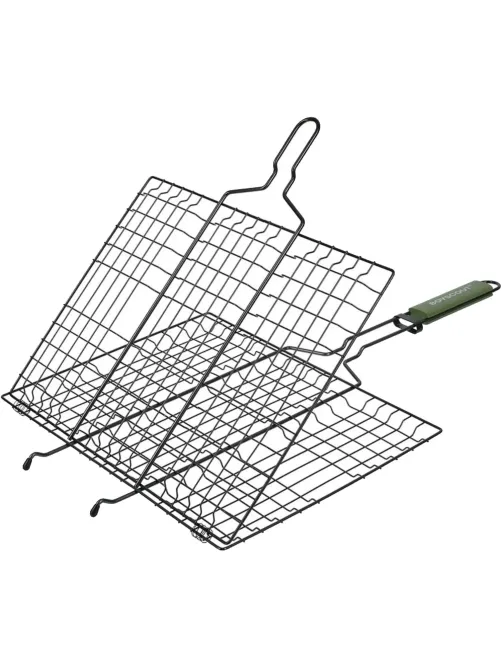Решетка-гриль 6 порций блюд BOYSCOUT 40x30x2,5cм, веер в ПОДАРОК/61312