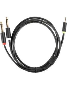 Адаптер переходник 3.5 Jack (M) - 2x 6.3 Jack (M)Telecom /TAV6168-1.5M