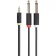 Адаптер переходник 3.5 Jack (M) - 2x 6.3 Jack (M)Telecom /TAV6168-1.5M