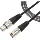 Кабель QUIK LOK MX775-5, микрофонный, 5м, XLR/F-XLR/M, черный (MX/775-5)