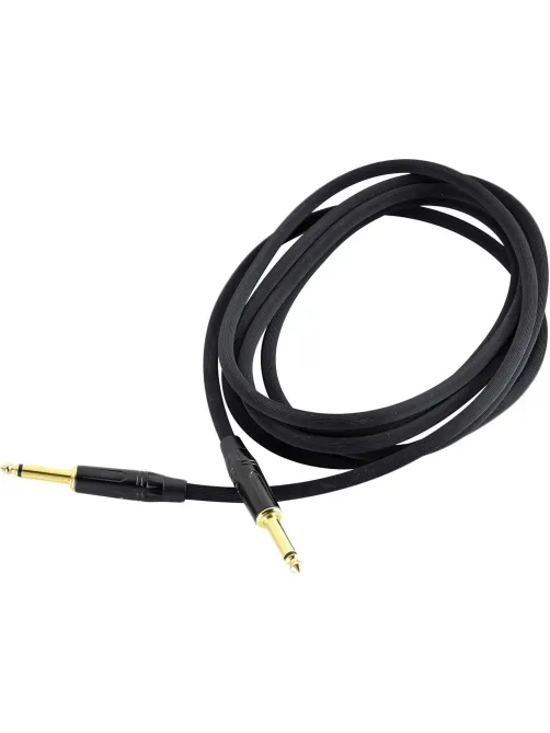 Кабель Quik Lok JUST JJ 6, инструментальный, 6м, Mono Jack черн /JUST JJ 6