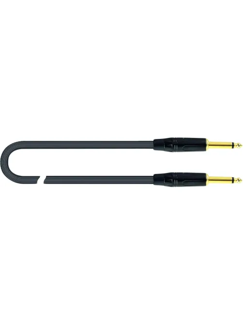 Кабель Quik Lok JUST JJ 6, инструментальный, 6м, Mono Jack черн /JUST JJ 6