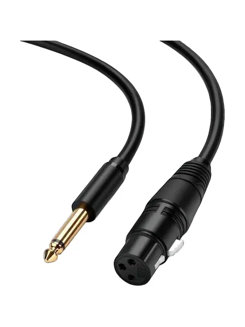 Кабель Ugreen AV131 (20719) 6.35 Male To XLR Female Cable, 2м