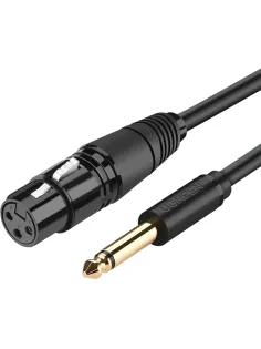 Кабель Ugreen AV131 (20719) 6.35 Male To XLR Female Cable, 2м