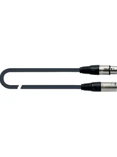 Кабель QUIK LOK MX775-5, микрофонный, 5м, XLR/F-XLR/M, черный (MX/775-5)