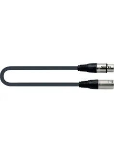 Кабель микрофонный Quik Lok MX775-3, разъемы XLR/F - XLR/M, 3м