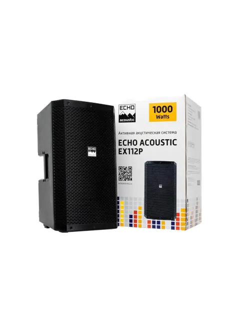 Акустическая система Echo Acoustic EX112P, активная, 1000Вт Peak, DSP