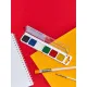 Краски акварельные Комус Класс ColorPics   набор 6цв б/кист пласт