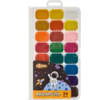 Краски акварельные №1 School Space time, наб. 24 цвета