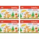 Альбом для рисования Комус Класс ColorPics 20 л. скрепка А4 ВД 4шт/уп