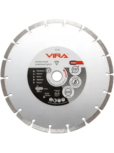 Диск алмазный VIRA RAGE сегментный Универсальный HQ d230x22.2/20мм (601230)