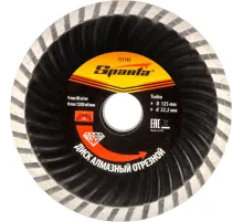 Диск алмазный SPARTA Turbo, универсальный, d125х22.2мм, сухой рез (731195)