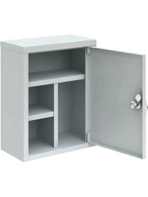 Аптечка металлическая P_АМ-1 медицинская 300х160х373