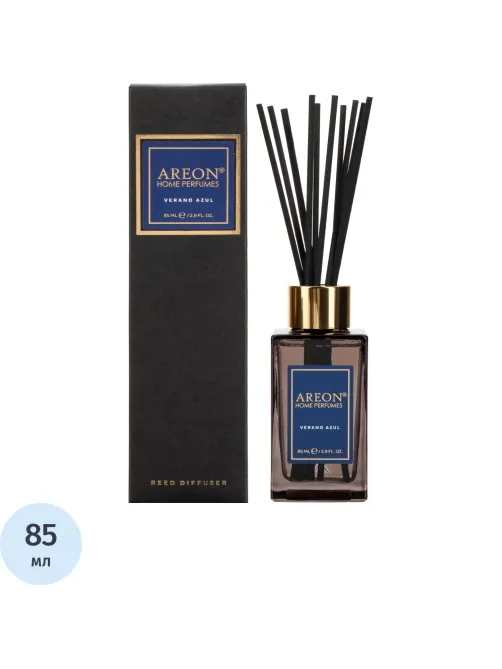 Аромадиффузор AREON STICKS PREMIUM 85 ml. Верано Азул