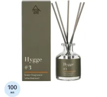 Аромадиффузор с палочками Hygge #3 Табак /Бергамот 100 мл 100-053