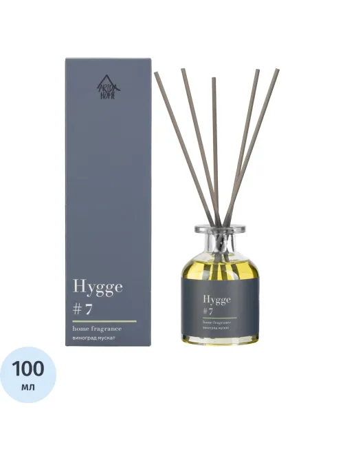 Аромадиффузор с палочками Hygge #7 Виноград мускат 100 мл