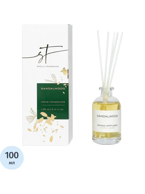 Аромадиффузор Stella Fragrance Sandalwood 100 мл арт.SF0407