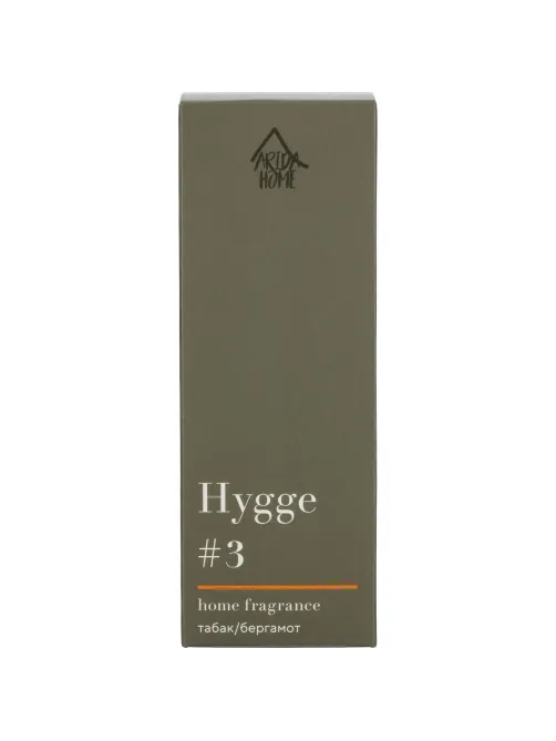 Аромадиффузор с палочками Hygge #3 Табак и Бергамот 50 мл АР 100-016