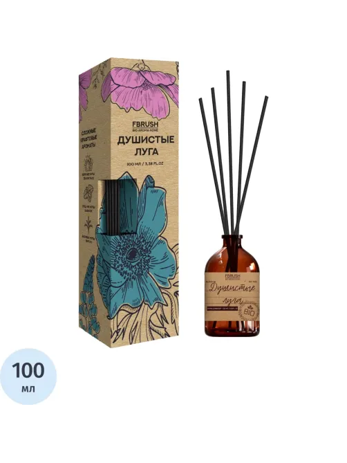 Аромадиффузор BIO AROMA HOME Душистый луг 100 мл, DBIO100-7