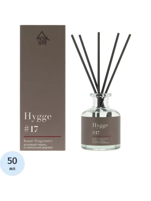 Аромадиффузор  Hygge 17 Розовый перец и лимон. дерево 50мл, АР 100-560