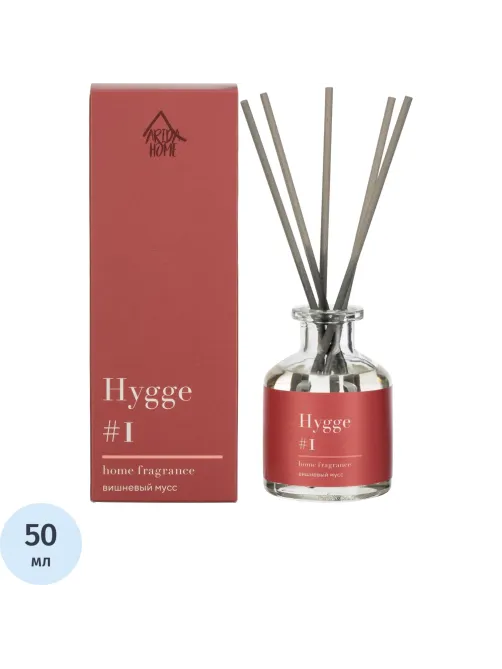 Аромадиффузор с палочками Hygge #1 Вишневый мусс 50 мл АР 100-013
