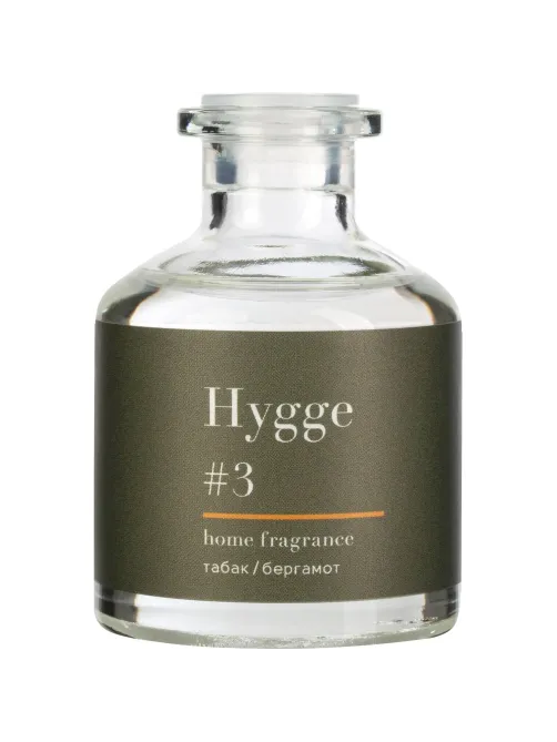 Аромадиффузор с палочками Hygge #3 Табак и Бергамот 50 мл АР 100-016