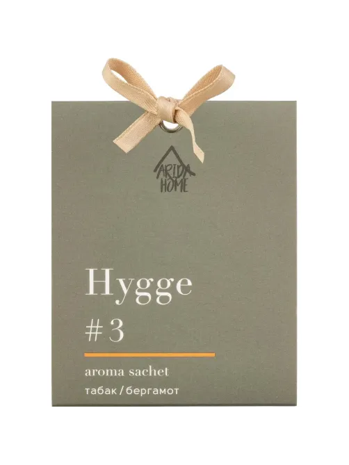 Аромасаше Hygge #3 Табак и Бергамот