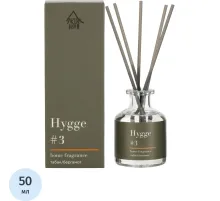 Аромадиффузор с палочками Hygge #3 Табак и Бергамот 50 мл АР 100-016