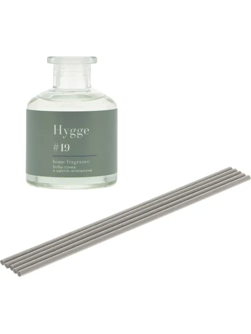 Аромадиффузор Hygge 19 Бобы тонка и цветок апельсина 50мл, АР 100-562