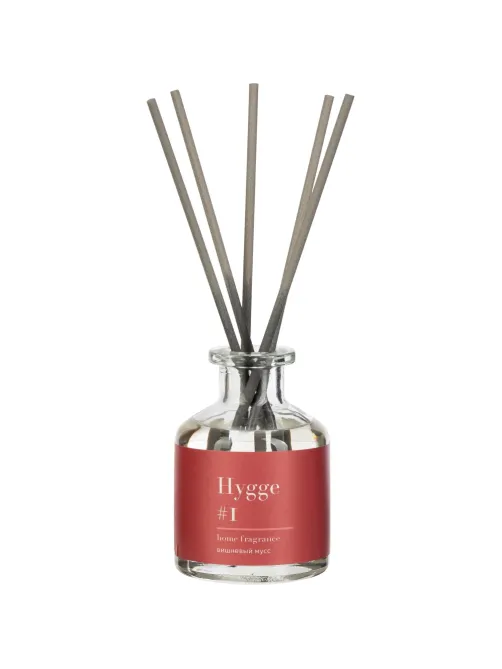 Аромадиффузор с палочками Hygge #1 Вишневый мусс 50 мл АР 100-013