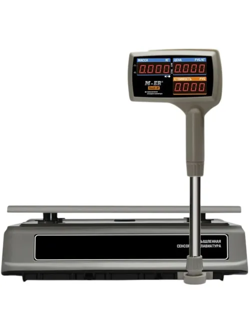 Весы торговые настольные M-ER 328ACPX-32.5 LED c RS 232 и USB