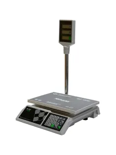 Весы торговые настольные M-ER 326ACP-15.2 Slim, LED, белые_3046