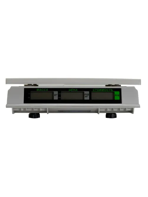 Весы торговые настольные M-ER 326AC-15.2 Slim, LCD, белые_3040
