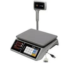 Весы торговые настольные M-ER 328ACPX-32.5 LED c RS 232 и USB