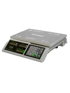 Весы торговые настольные M-ER 326AC-32.5 Slim, LCD, белые_3041