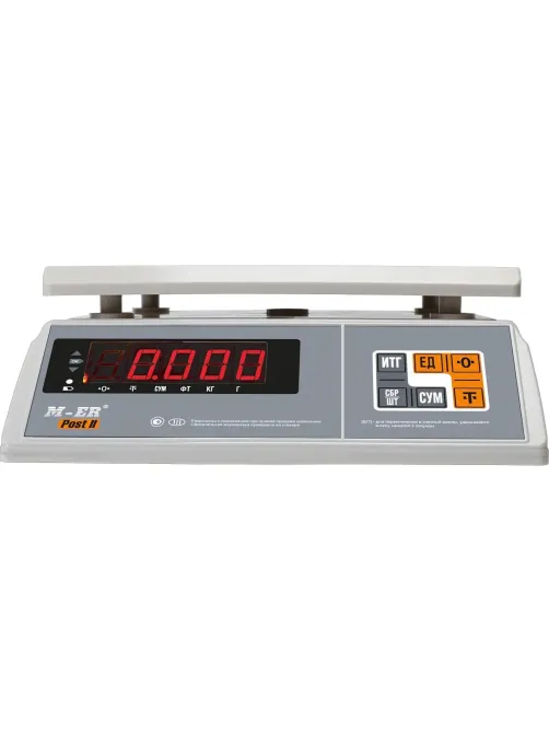 Весы фасовочные настольные M-ER 326AFU-32.1 Post II, LCD_3061