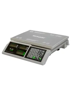 Весы торговые настольные M-ER 326AC-15.2 Slim, LCD, белые_3040