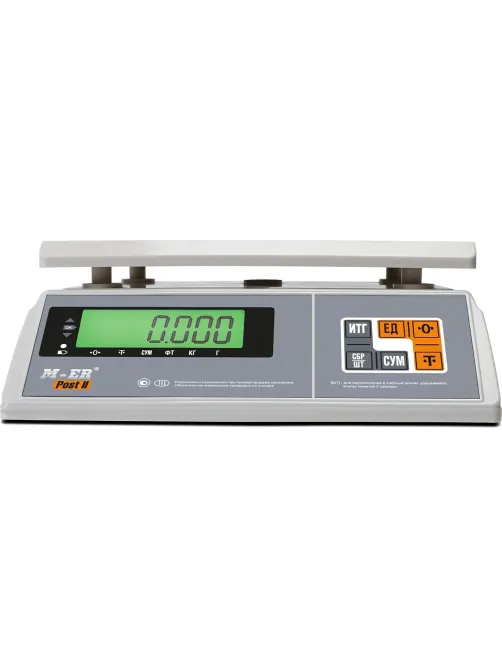 Весы фасовочные настольные M-ER 326AFU-6.01 Post II, LCD_3059