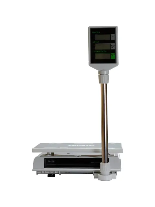 Весы торговые настольные M-ER 326ACP-15.2 Slim, LED, белые_3046