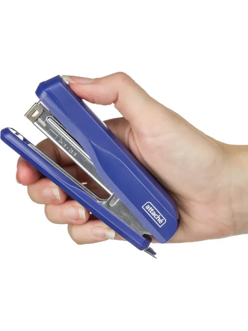 Степлер Attache MSBL2430 (№24/6-26/6) до 30 лист.,металл, синий