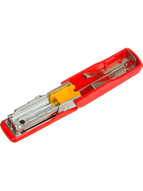 Степлер -мини Комус MSR2420 (№24/6-26/6) до 20 лист.,металл, красный