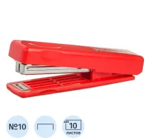Степлер Attache Selection PSR1010-1 (№10) до 10 лист., пластик, красный