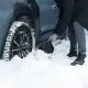 Лопата автомобильная для снега, 230х290х690мм, Denzel, 61670