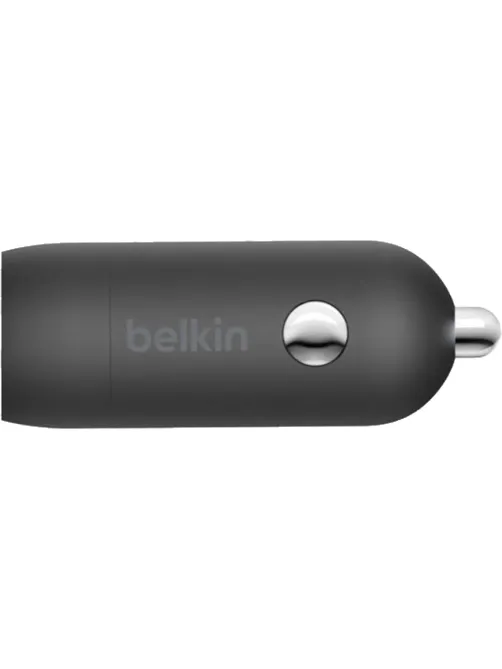 Зарядное устройство Belkin (CCA004btBK) авто BoostCharge USB-C PD 30W черн