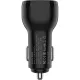 Зарядное устройство автомобильное PERO AC05 USB-A QC3.0/USB-C PD/38W/черное