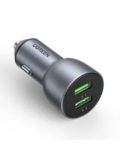 Зарядное устройство Ugreen CD213 2х USB-A. QC 3.0. 36 Вт (10144)