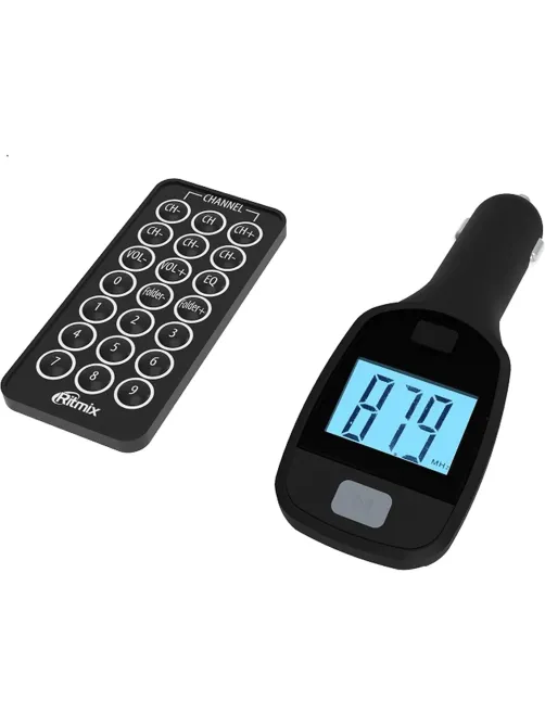 FM-трансмиттер с дисплеем Ritmix FMT-A705 (15118383)