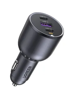 Зарядное устройство UGREEN EC705 (35025) USB-C PD+USB-A130W автомоб, серый