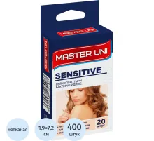 Лейкопластырь SENSITIVE Master Uni 20наб/уп (20 штук в наборе)