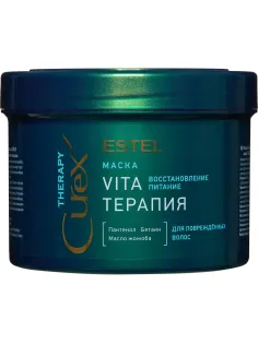 Маска Vita-терапия для поврежденных волос CUREX THERAPY 500мл CR500/M5